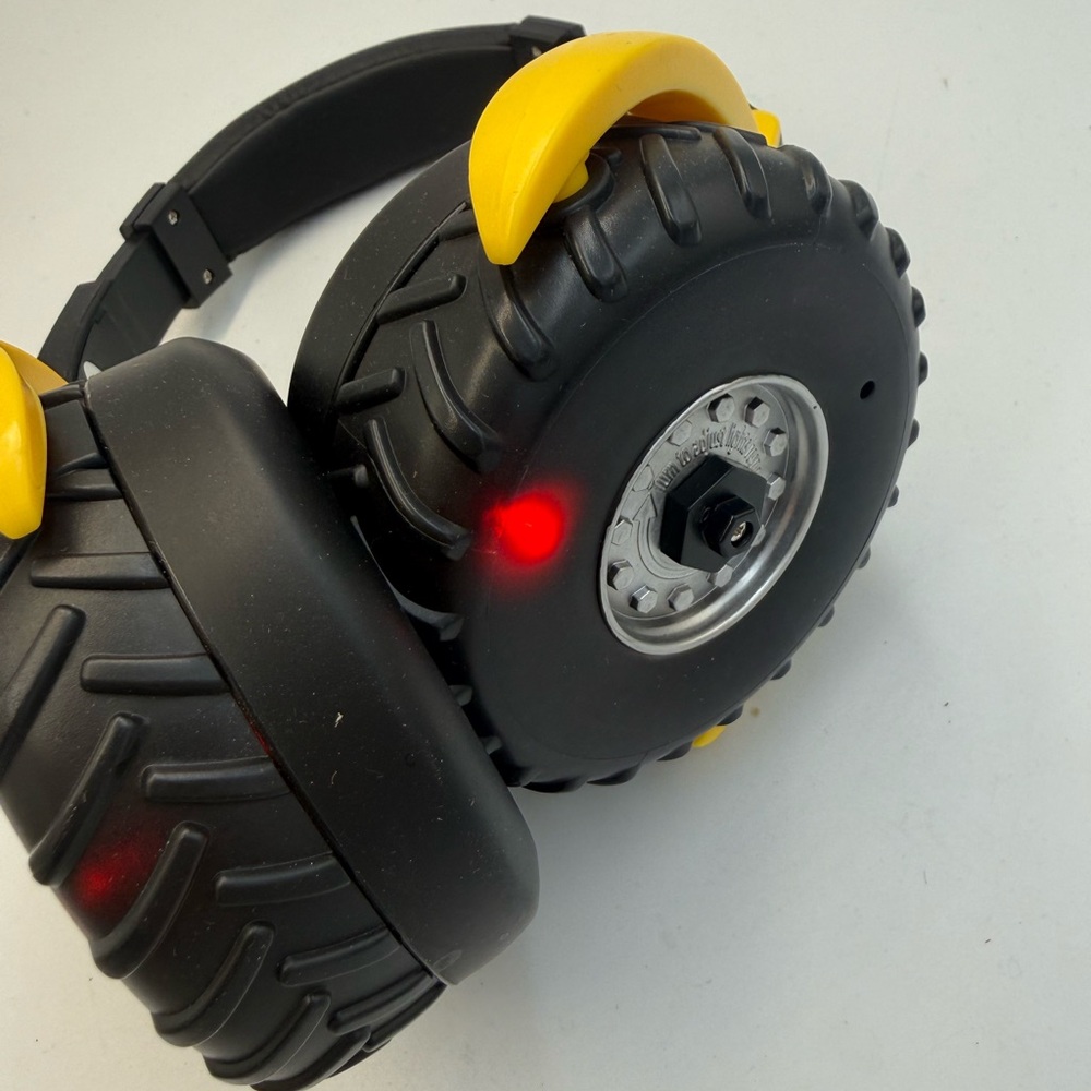 Monster Jam LED light up Ear Muffs Noise Reduction Wireless Headphones